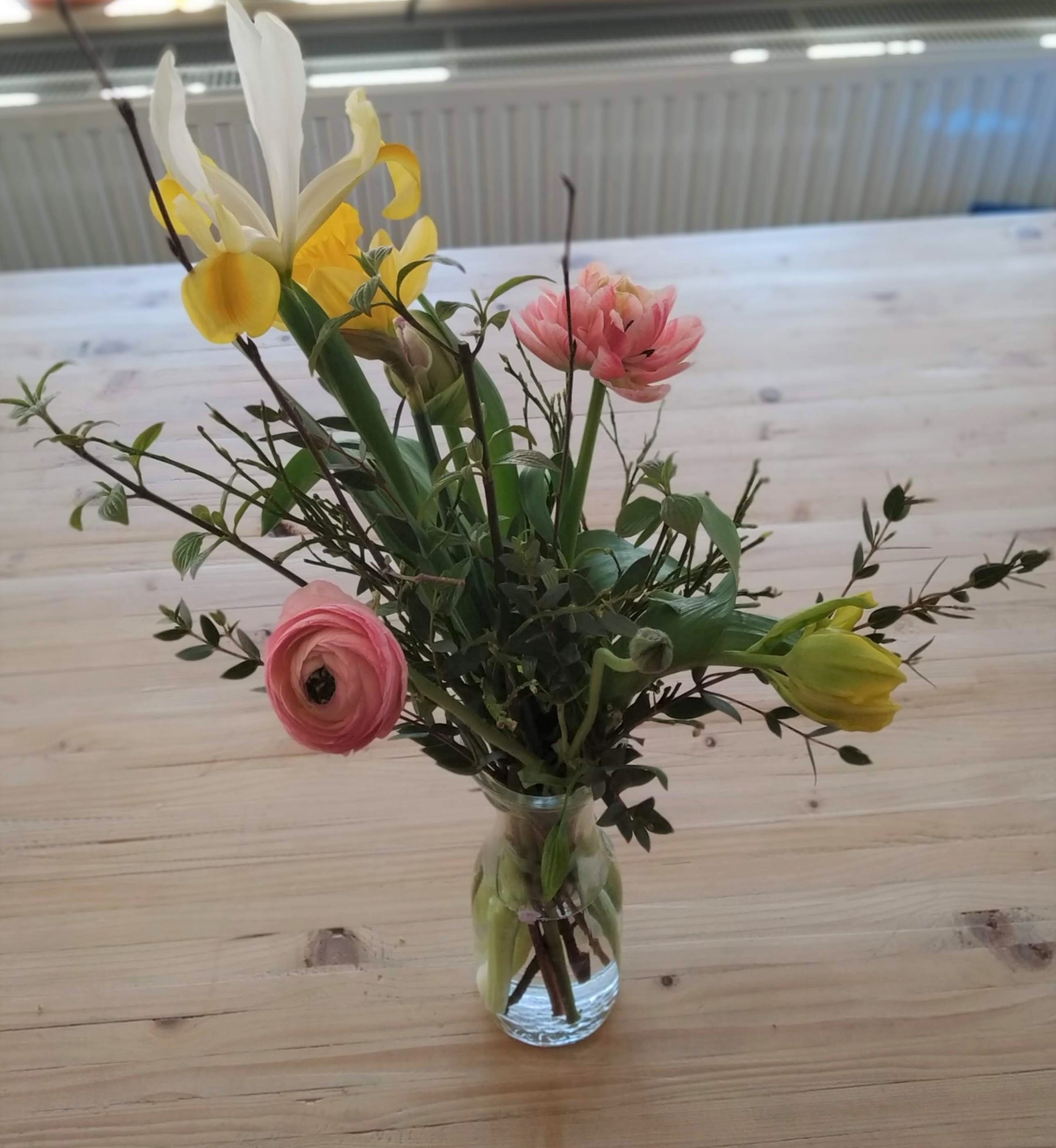 Blumen gebunden: lose