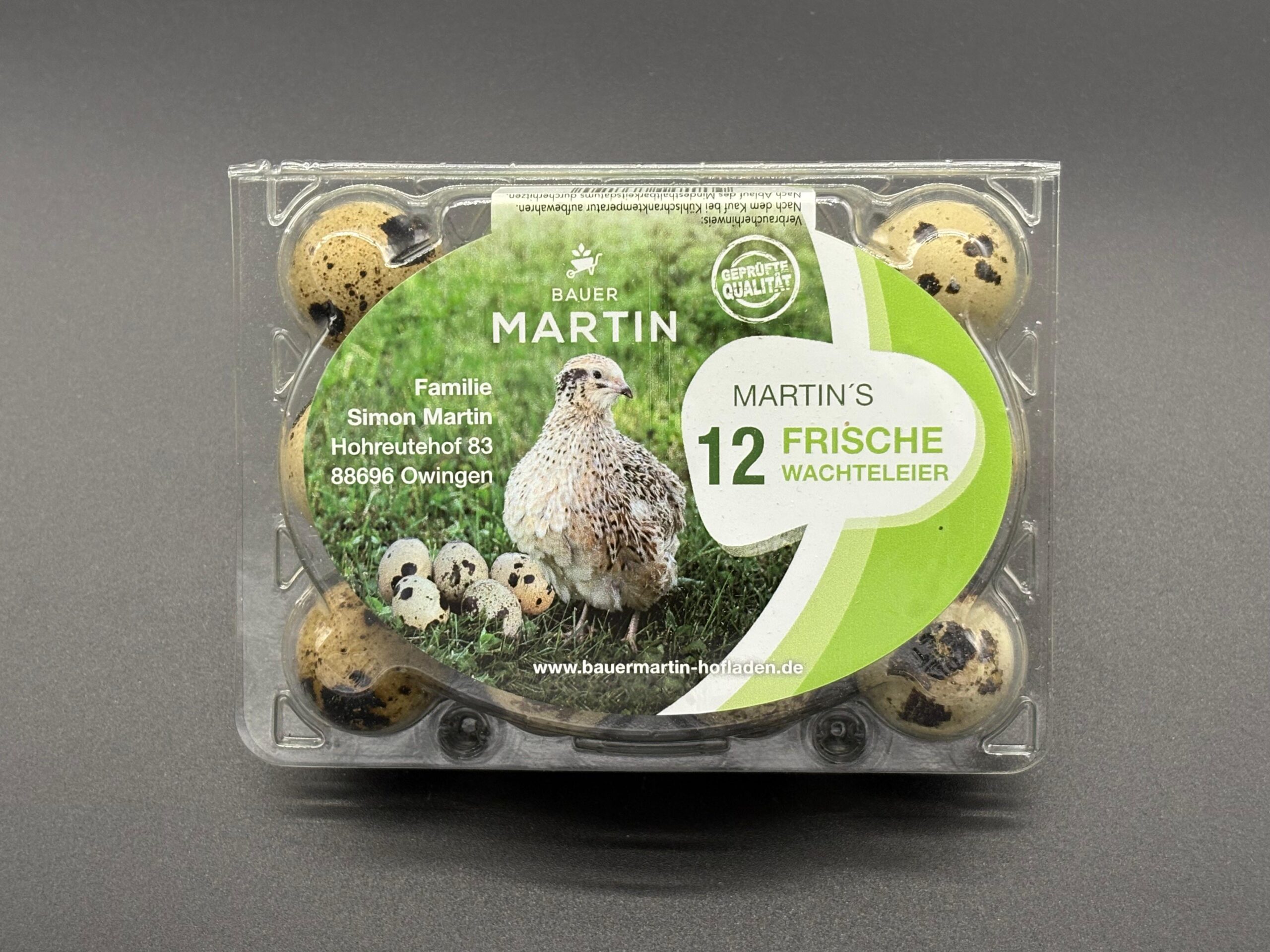 Wachteleier 12er