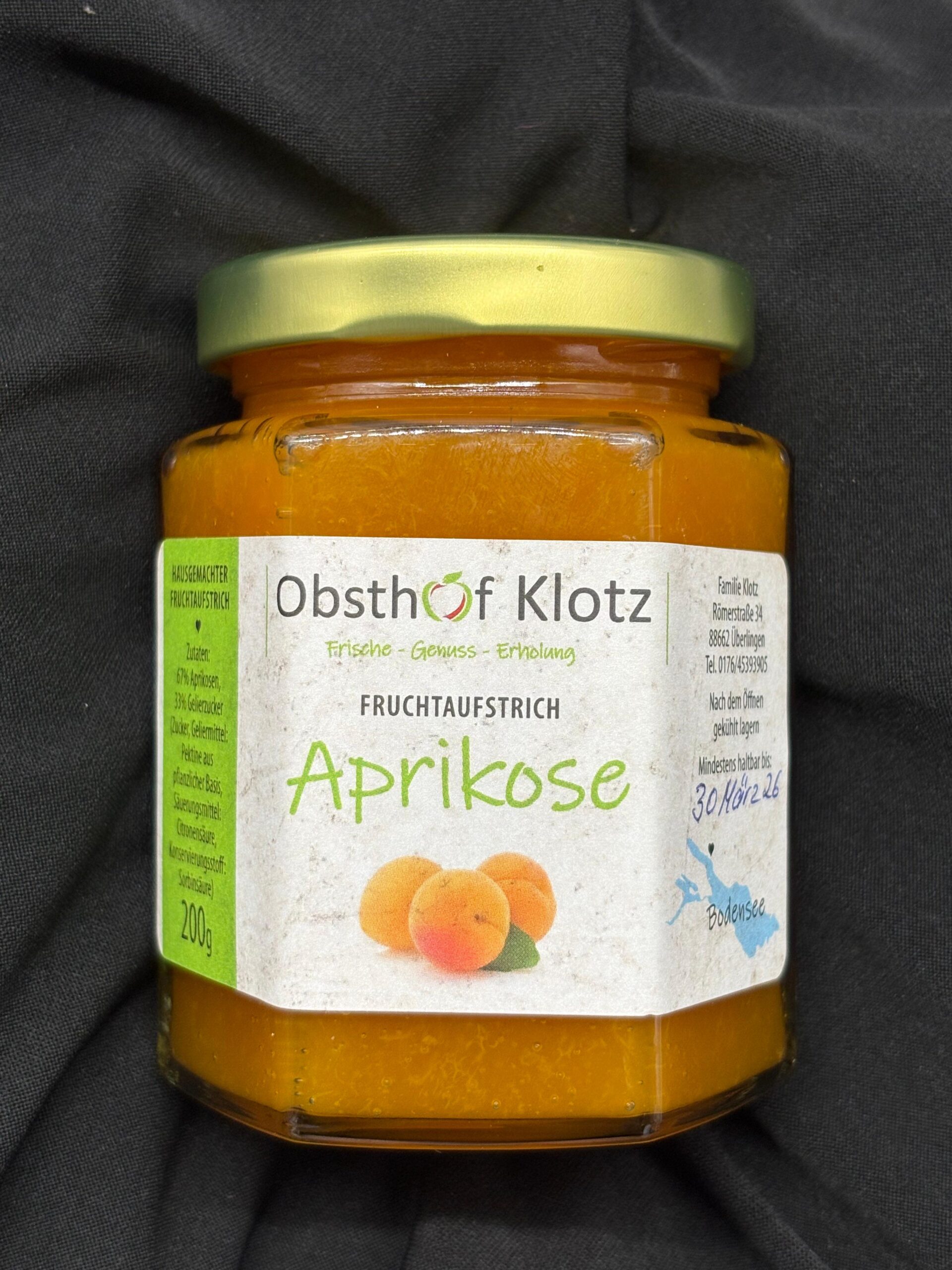 Fruchtaufstrich Aprikose