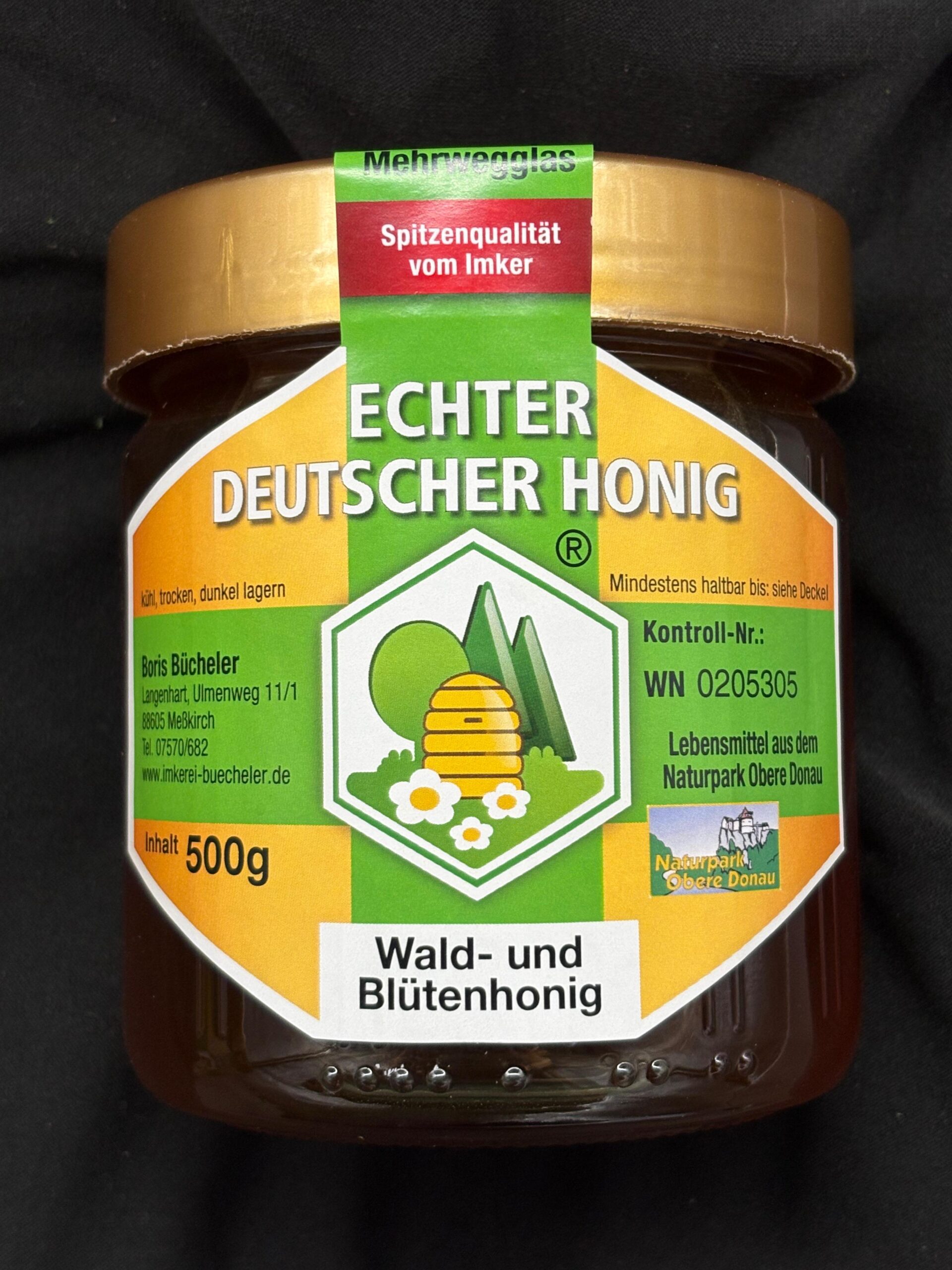 Wald- und Blütenhonig